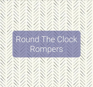 Round the Clock Rompers