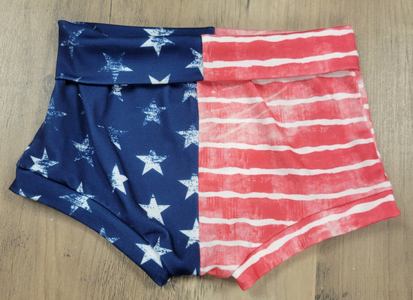 American Flag Shorties