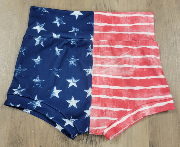 American Flag Shorties