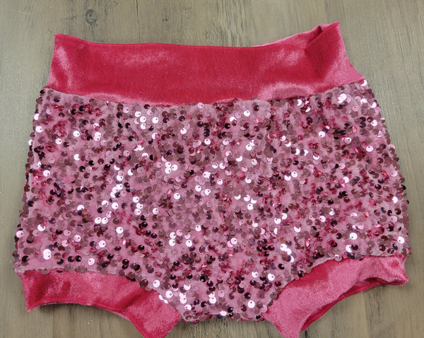 Pink Velvet Sequin