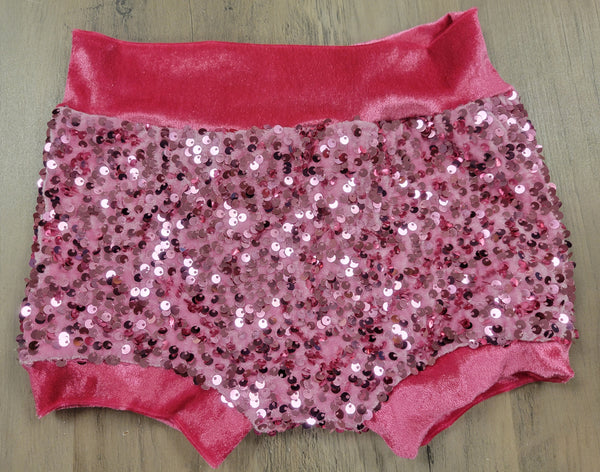 Pink Velvet Sequin