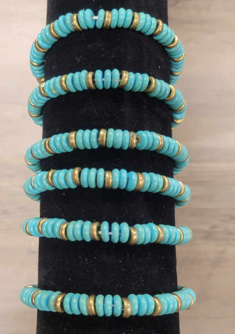 Brass & Turquoise