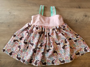 Easter Candy Dress Peplum