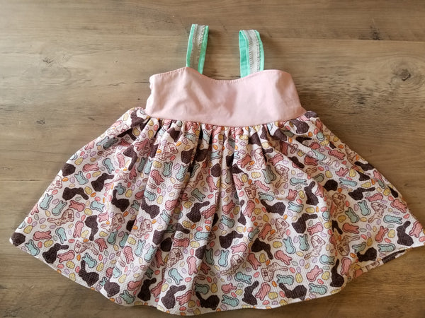 Easter Candy Dress Peplum