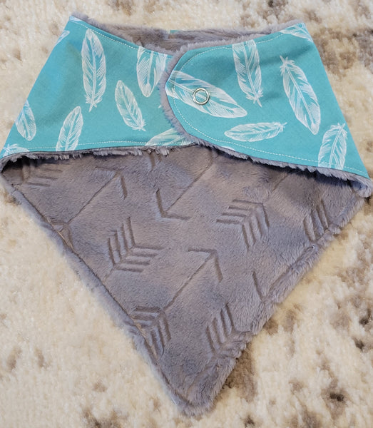 Teal Feathers(reversible)