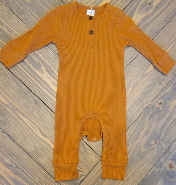 Organic Rib Knit Sleep and Plays