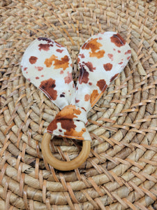 Cow print (brown)